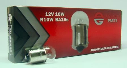 AG AUTOPARTS - AG 40029S - Лампа R10W 12V 10W BA15S